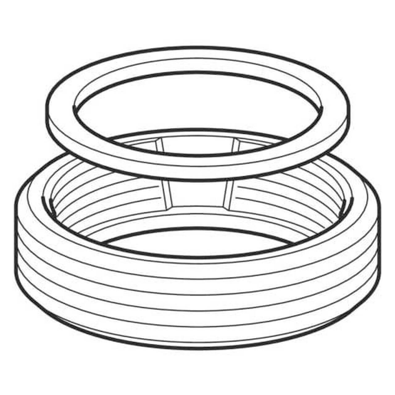 Geberit Reduzierring für Rohrsysteme (242692111)
