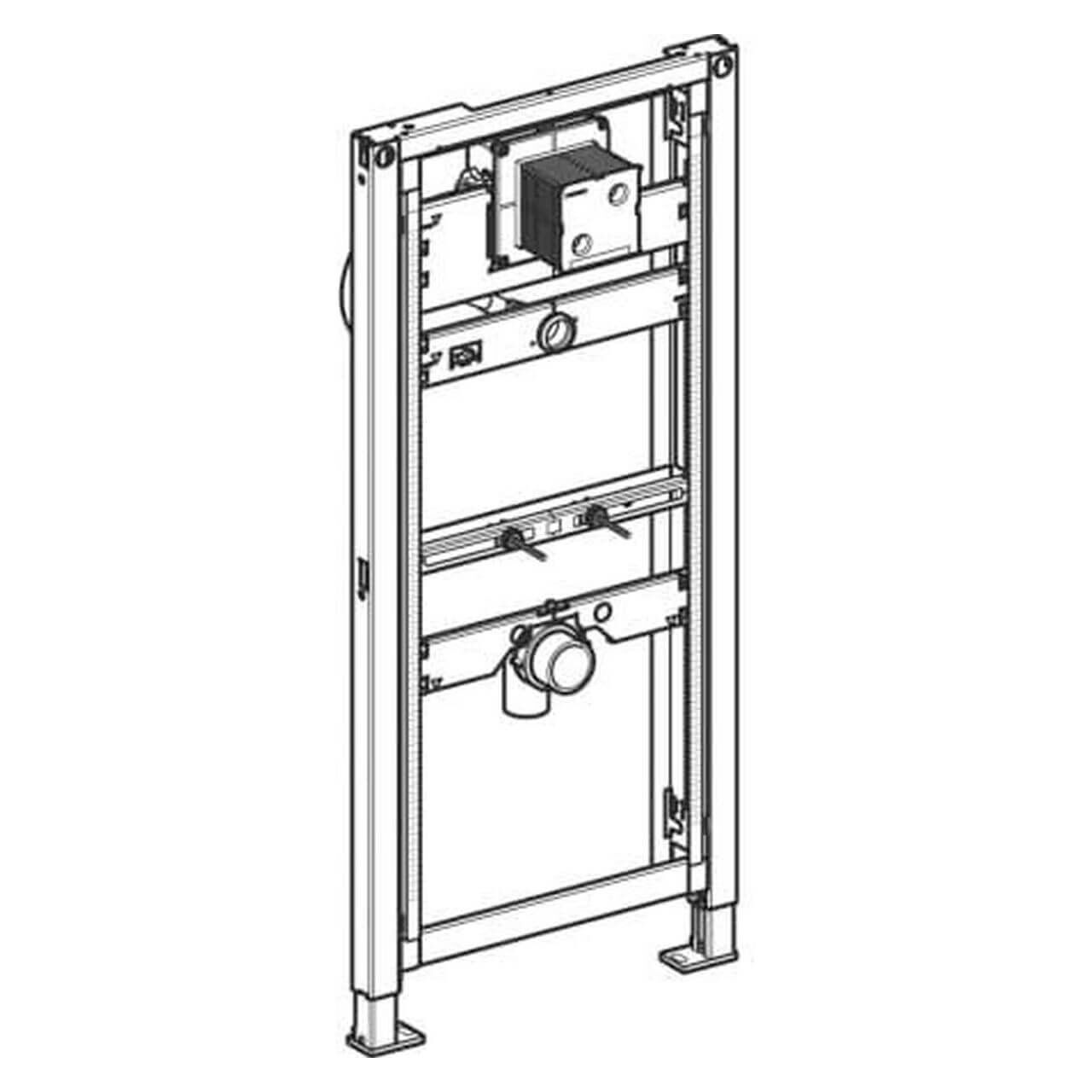 Geberit Urinalelement Duofix 112–130 cm Universell für Trockenbau (111616001)