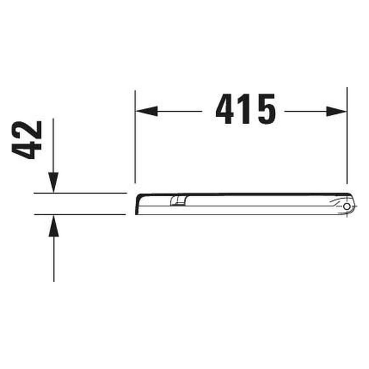 Duravit WC-Sitz Starck 3 mit Absenkautomatik (0063890000)