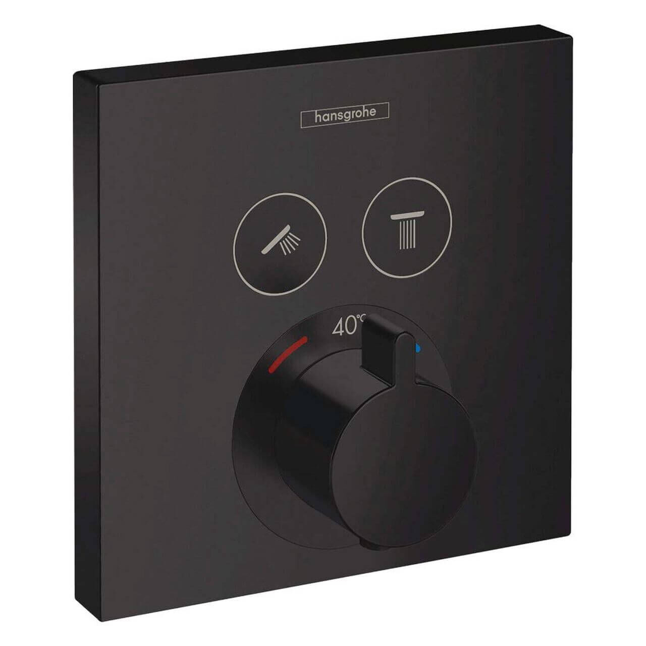 Hansgrohe Badarmatur Showerselect schwarz