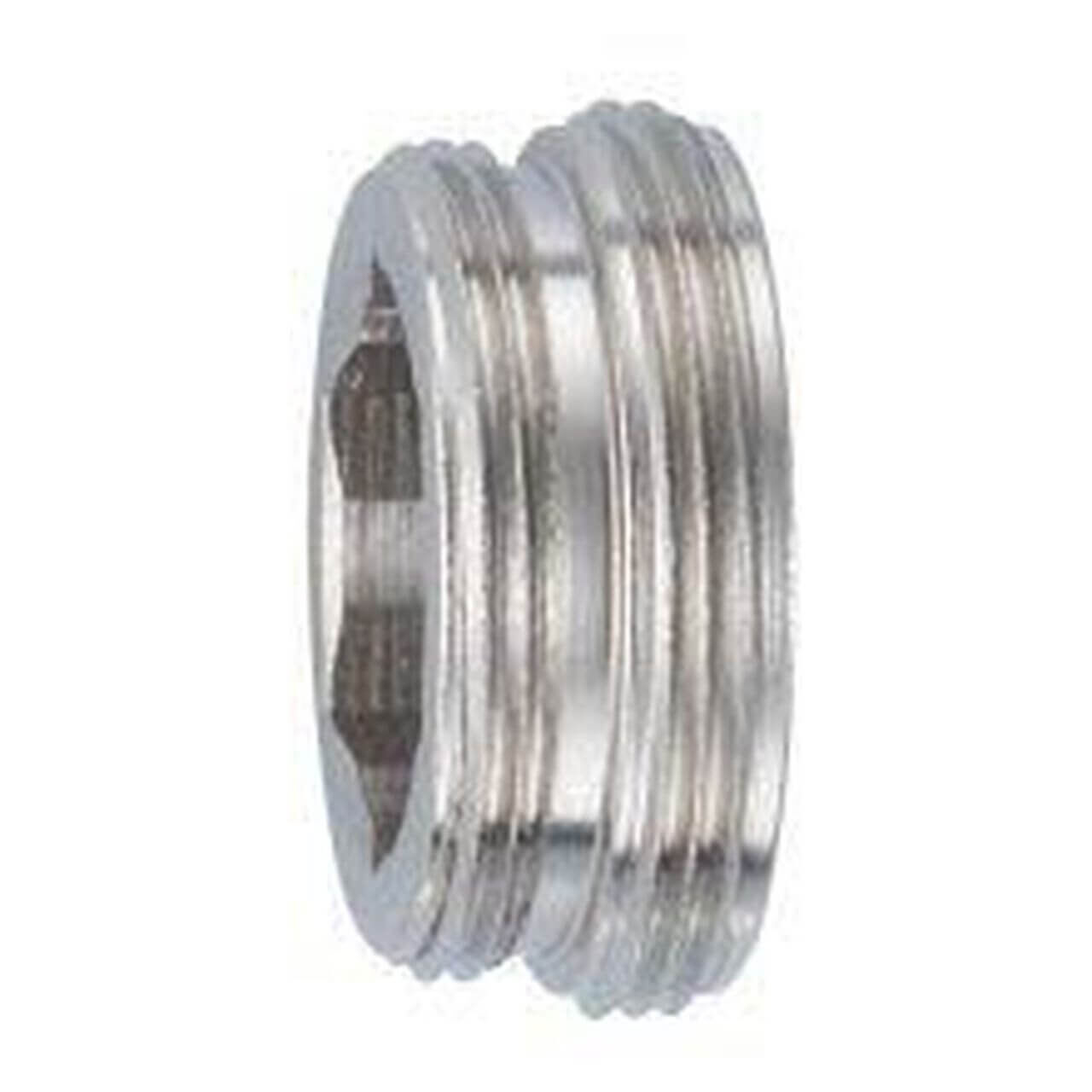 Neoperl Reduziernippel M22/M24 x 1 Messing vernickelt (50050394)