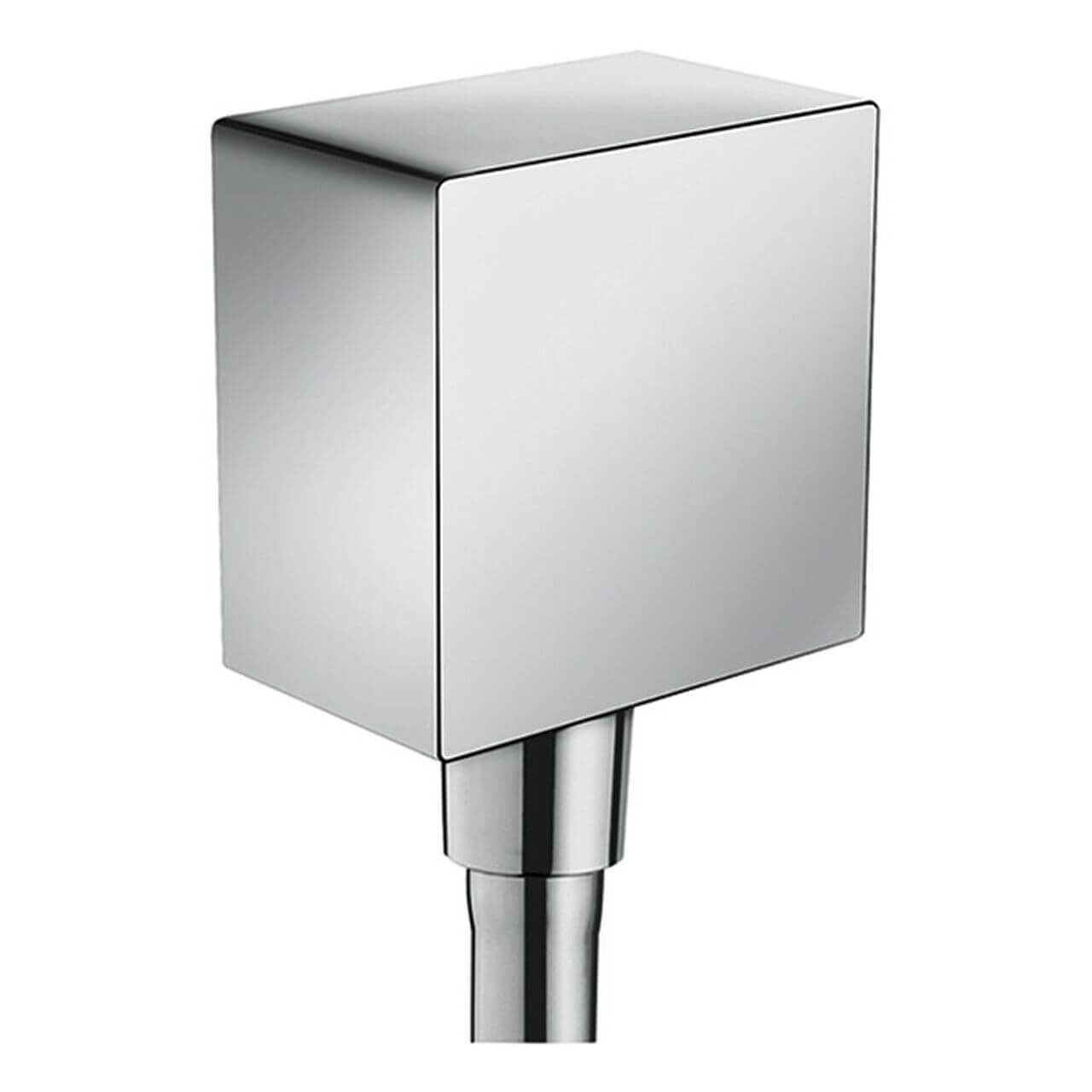 Hansgrohe Wandanschluss Fixfit Square Chrom eckig