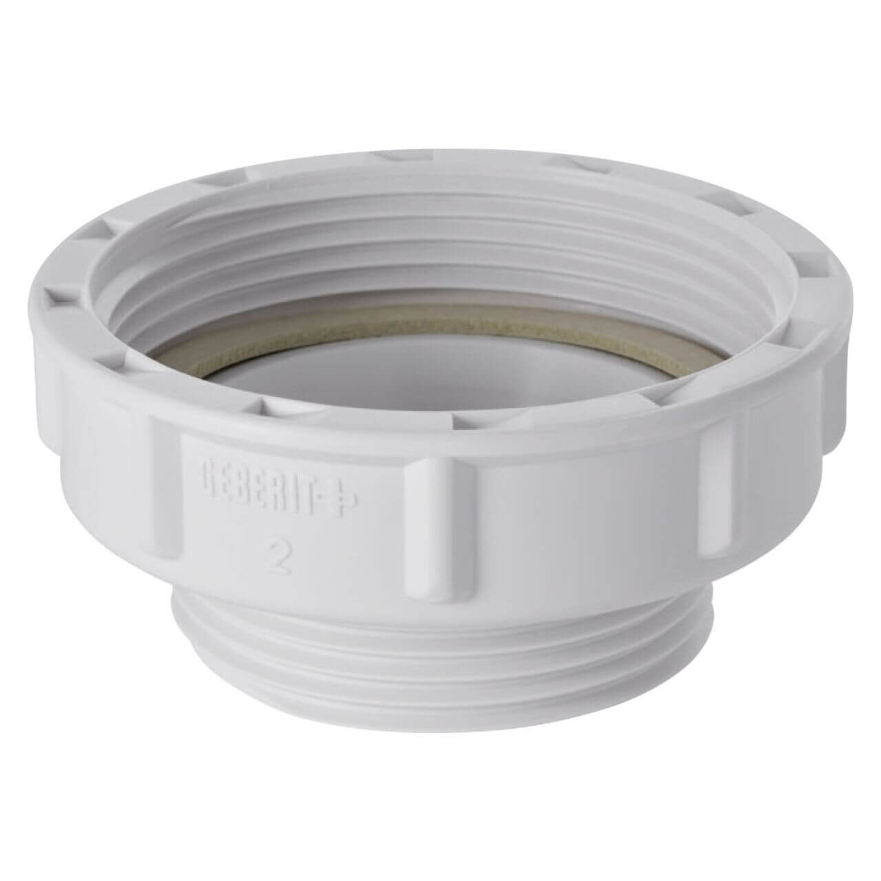 Geberit Reduzierring G2 x G1 1/2 mit Flachdichtung Weiß (213906111)