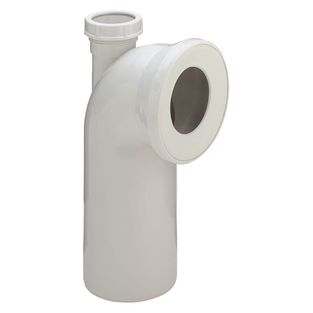 Viega WC-Anschlussbogen 3811.1 DN 100 x 230 x 50 mm 90° Kunststoff Weiß (109462)