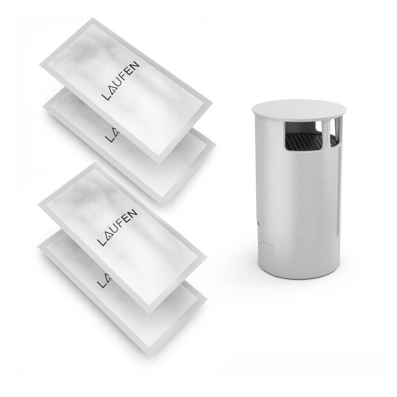 Laufen Geruchsfilter & Entkalkungsmittel CLEANET RIVA – 4 Beutel (H8916970000001)