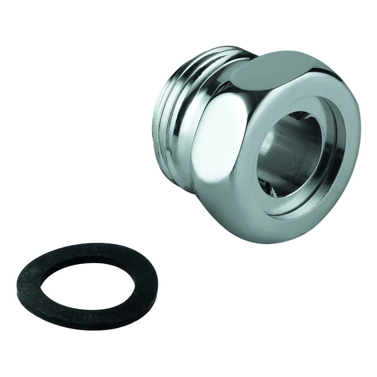 Grohe Eingangsverschraubung 3/4" Eckmontage Chrom (37133000)