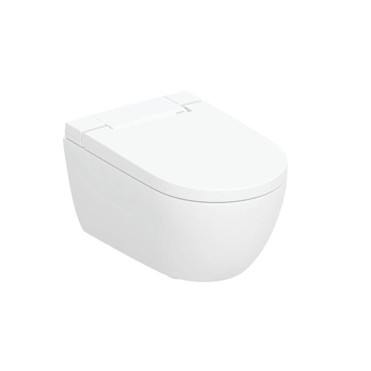 Geberit Dusch-WC AquaClean Alba, spülrandlos mit KeraTect-Beschichtung