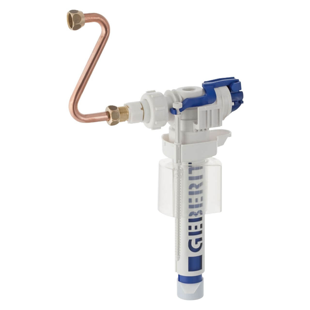 Geberit Füllventil Typ 380 Wasseranschluss seitlich, 3/8", Messing 