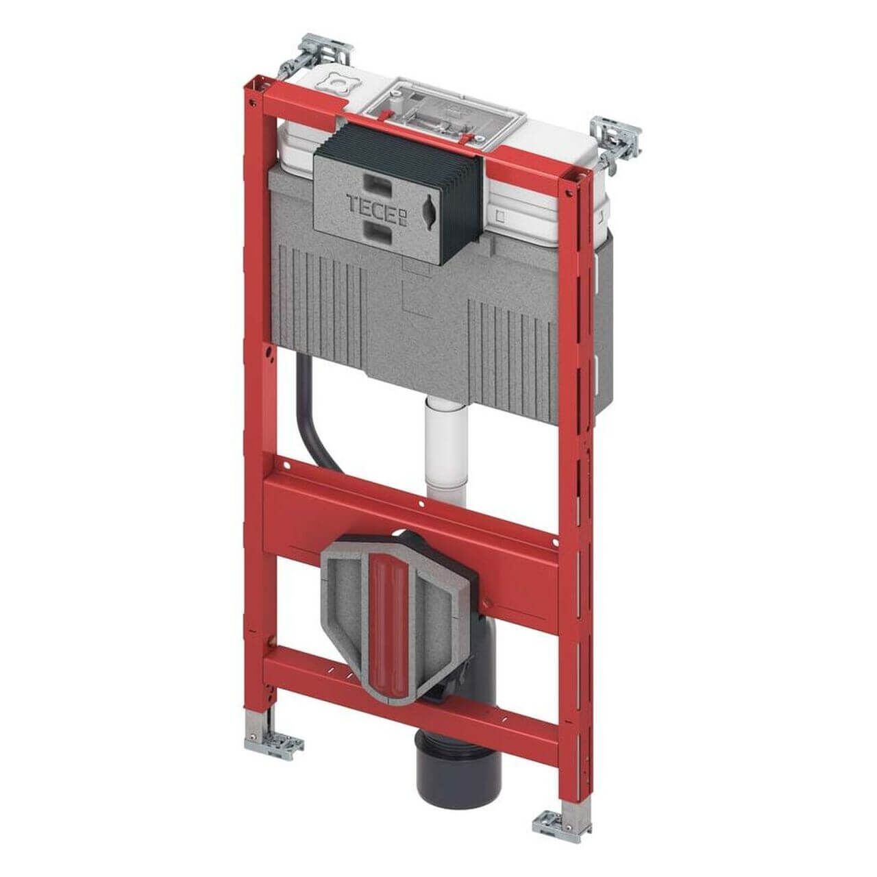 Tece WC-Modul Teceprofil BH 980 mm mit Spülkasten vorne/oben (9300322)