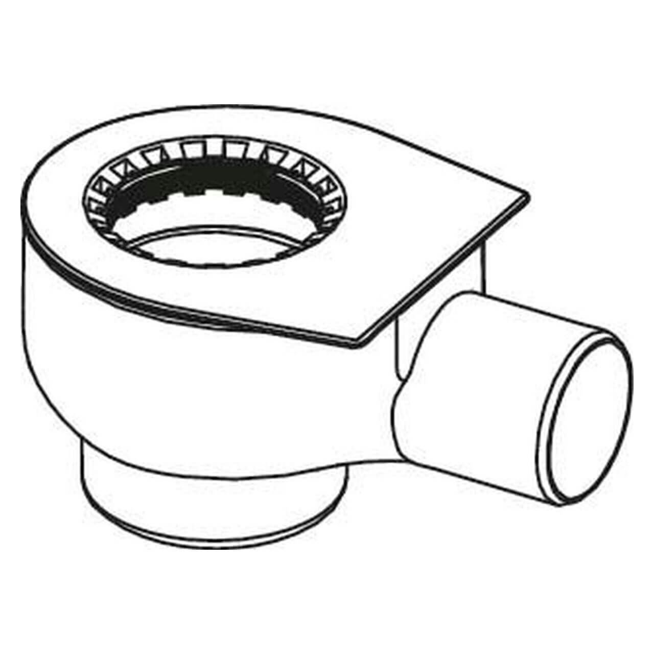 Tece Ablaufmodul Tecedrainline DN 50 seitlich (650001)