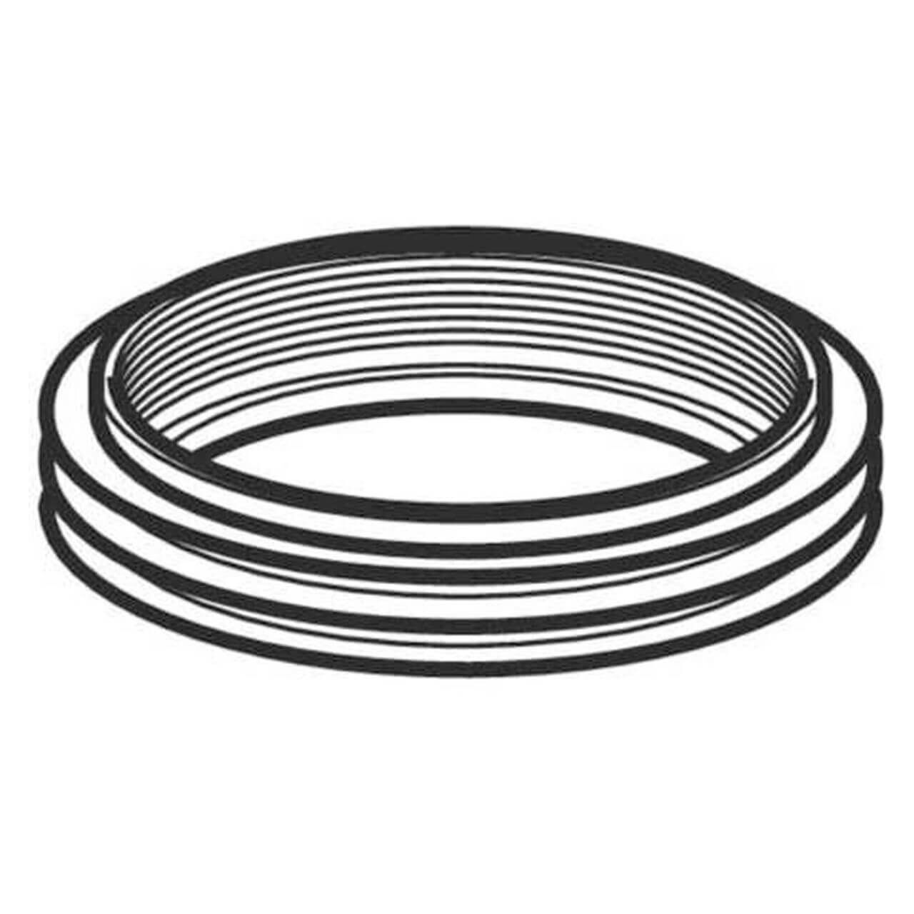 Geberit Manschette EPDM 120 x 125 mm Ø105 mm Schwarz (152497001)