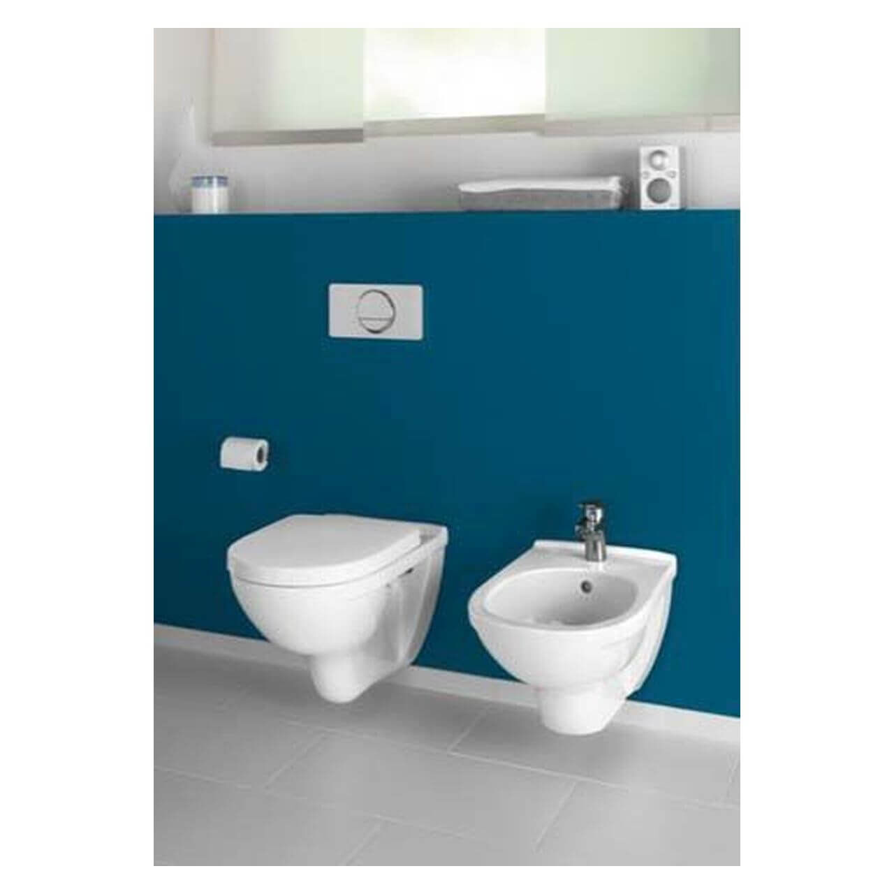 Villeroy & Boch Wand-WC-Combi-Pack O.NOVO DirectFlush T560 Weiß (5660HR01)