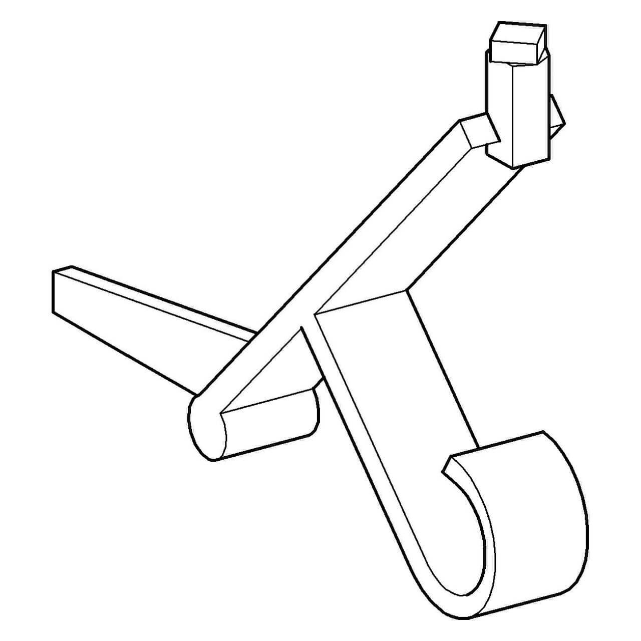 Grohe Betätigungshebel für WC-Spülkasten (43976000)