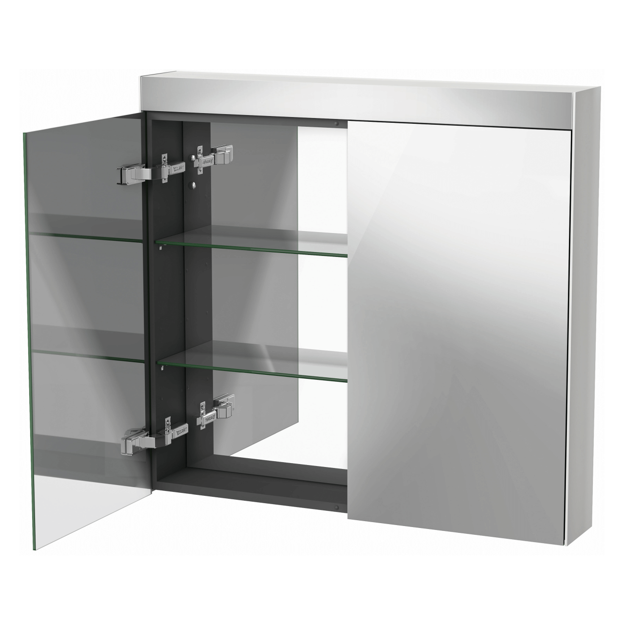 Duravit Spiegelschrank Best Version 81 cm mit LED und 2 Türen (LM7841000000)