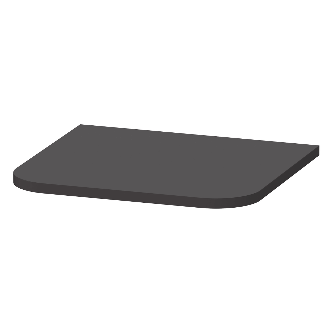 Duravit Abdeckplatte Happy D.2 Plus Graphit 40,3x36,4 cm (HP030008080)