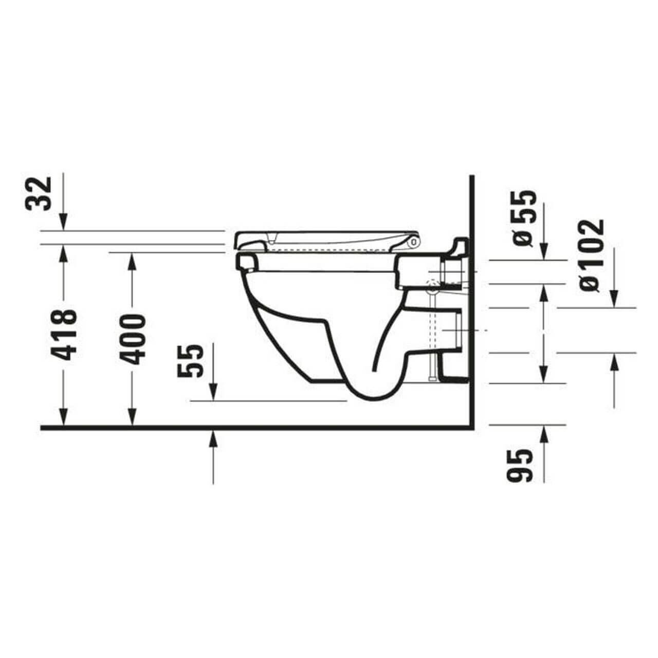 Duravit WC-Sitz Starck 3 mit Absenkautomatik (0063890000)