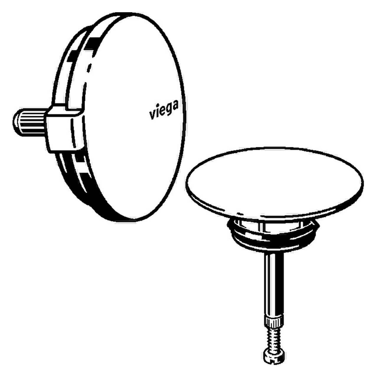 Viega Ausstattungsset Multiplex Visign M5 Schwarz Matt (806118)