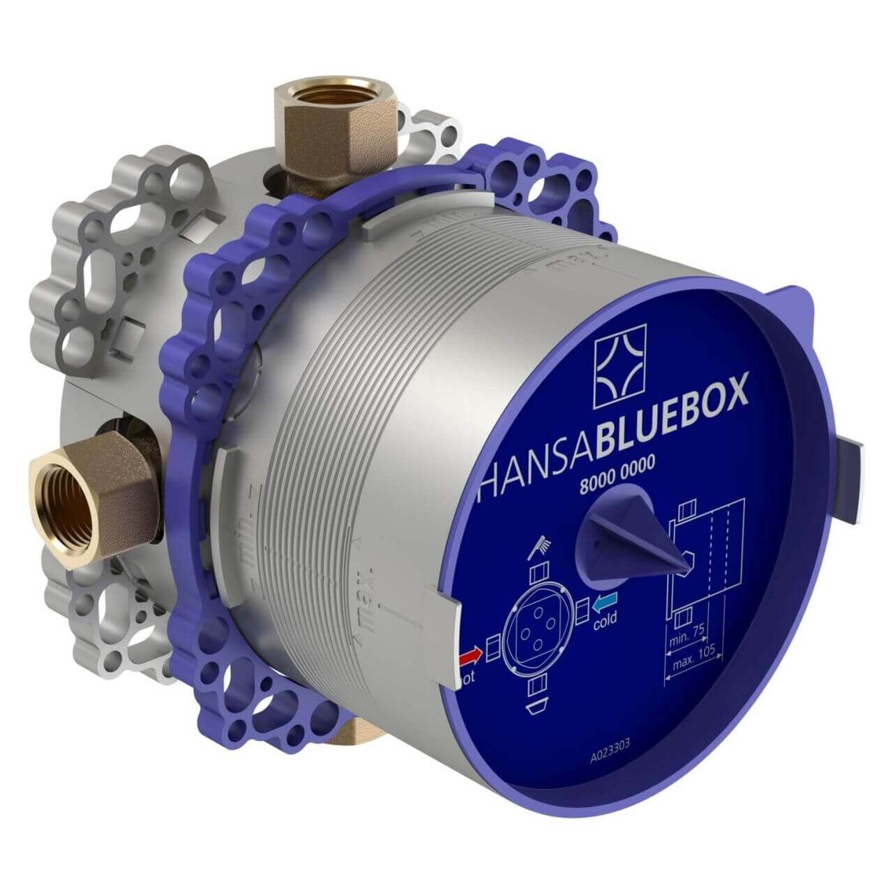 Hansa Grundkörper Hansabluebox UP 1/2" ohne Vorabsperrung DN 15  (80000000)