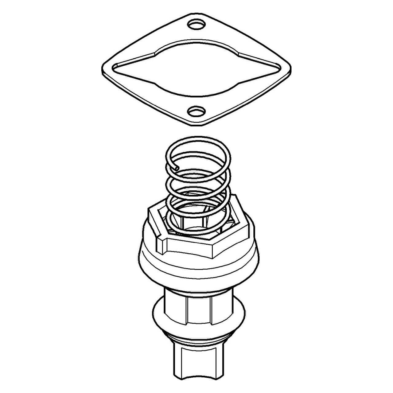 Grohe Druckspüler-Kolben (43450000)