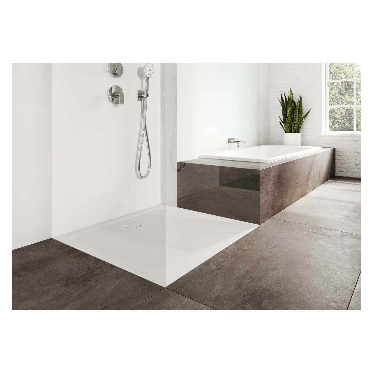 Kaldewei Duschwanne Cayonoplan 90x90 cm Weiß (361400010001)