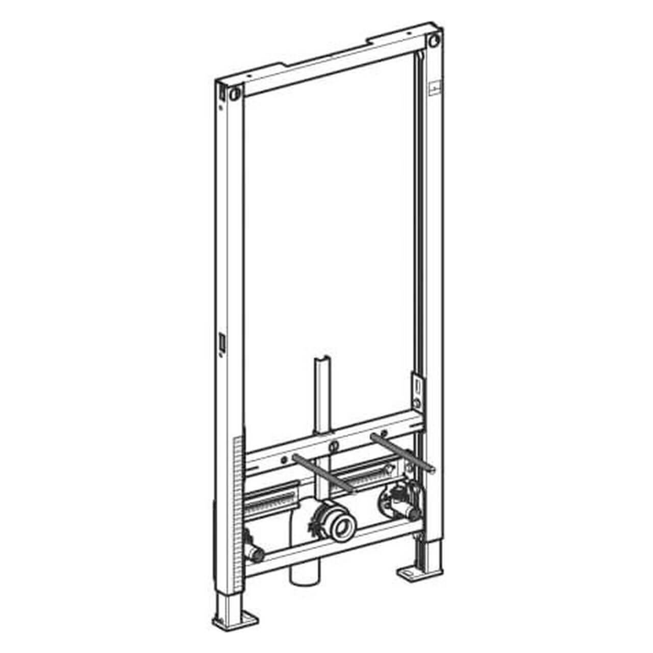 Geberit Bidet-Element Duofix 112 cm für Wandmontage (111510001)