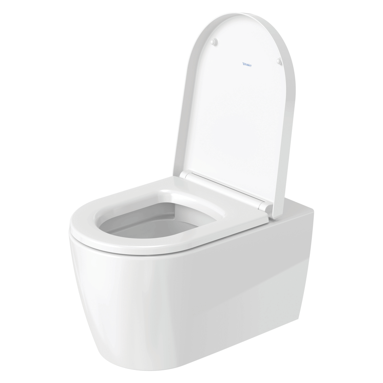 Duravit Wand-Tiefspül-WC Me by Starck, 37 x 57 cm, Rimless, Weiß, WonderGliss