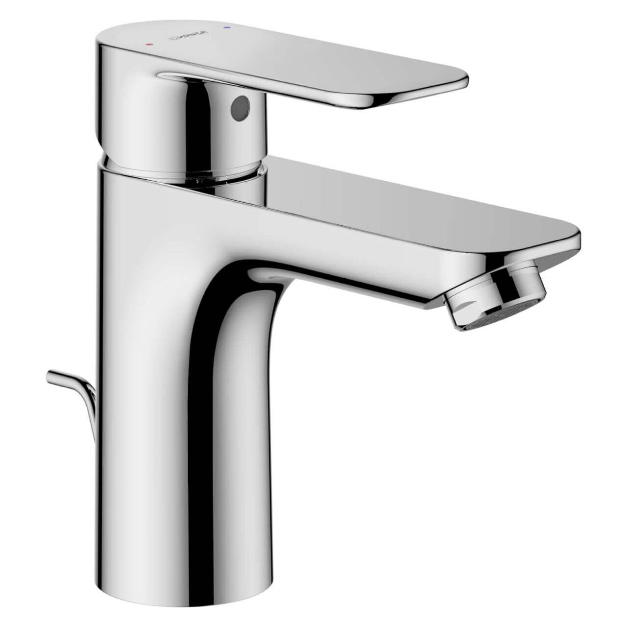 Hansa Waschtischarmatur Hansabasic XL Chrom DN 15 mit Ablaufgarnitur (55502203)