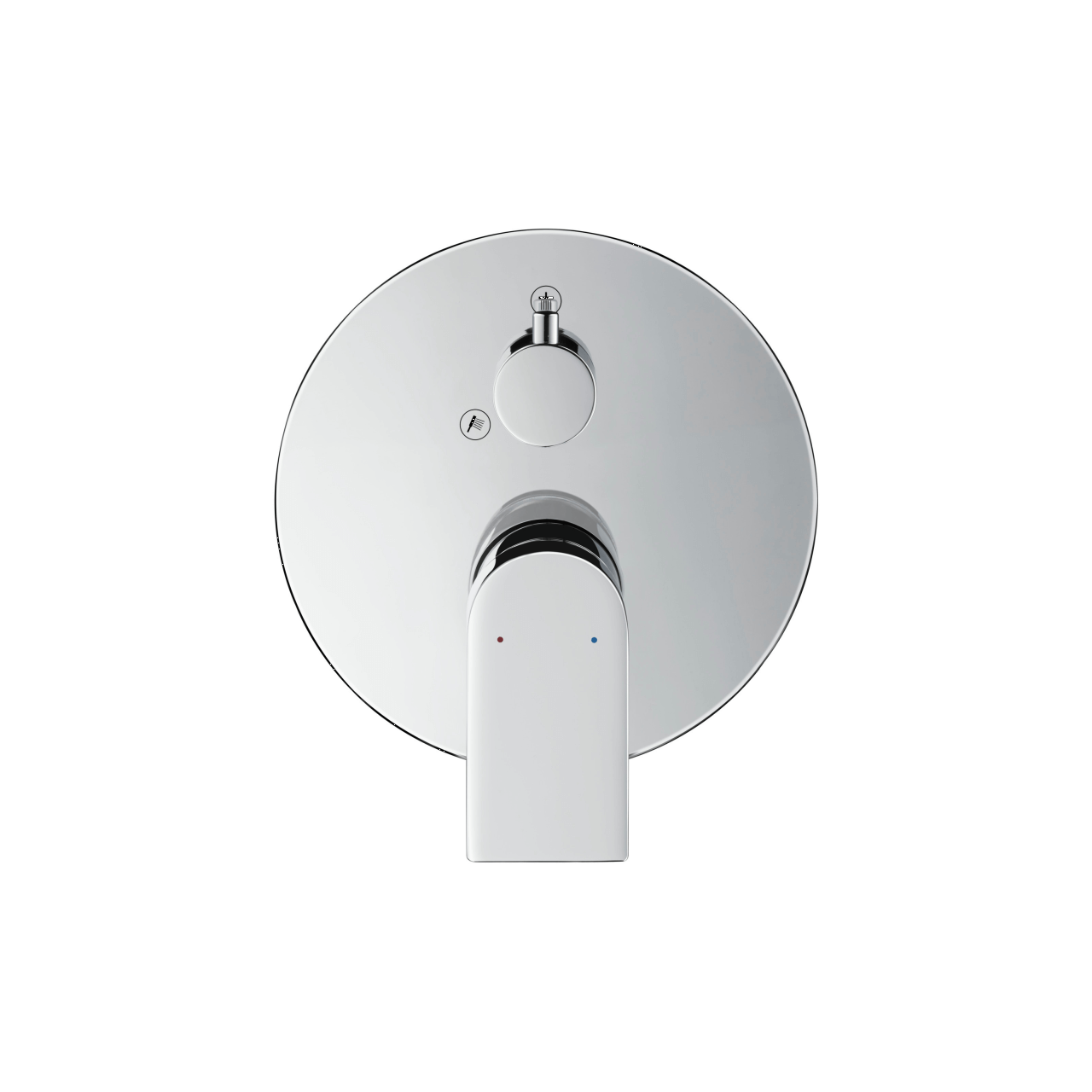 Duravit Brausearmatur Tulum UP Chrom mit Umstellung (TU4210012010)